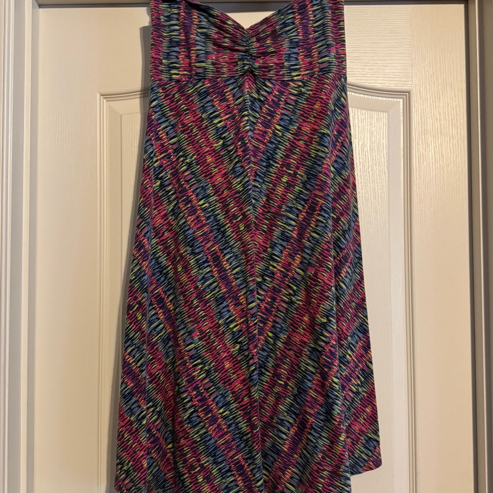 Patagonia multi color Strapless Dress or skirt